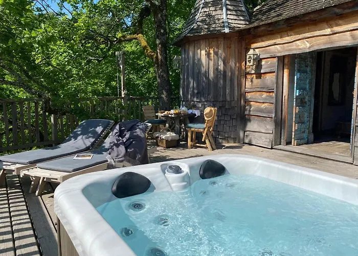 롯지 Chateaux Dans Les Arbres *