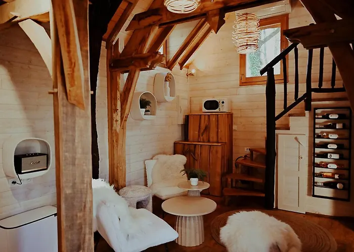 롯지 Chateaux Dans Les Arbres *