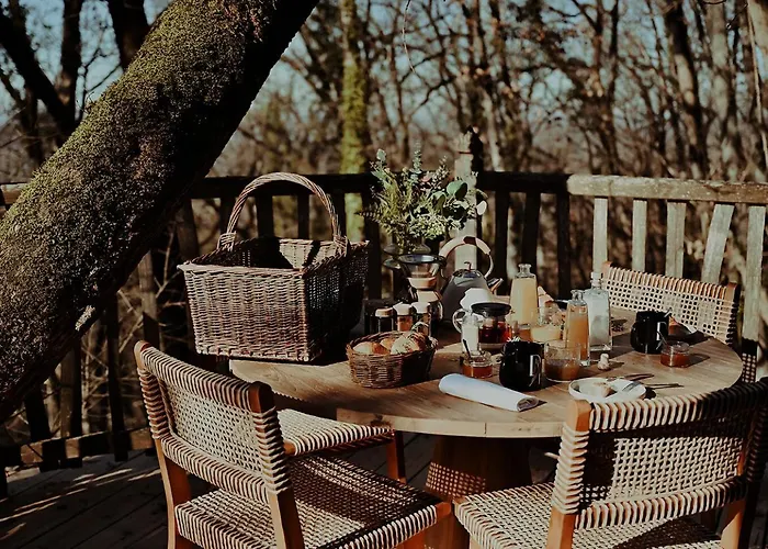 롯지 Chateaux Dans Les Arbres Clotte